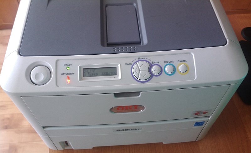 drukarka OKI z bledem1