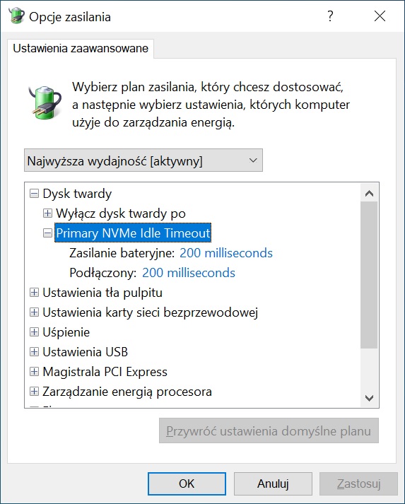 primarynvmeidletimeout